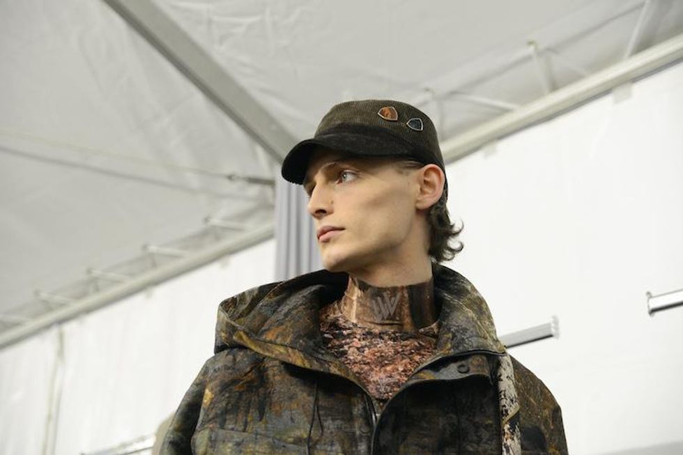 Louis Vuitton Present's Chic, Floral Menswear for Fall 18 Paris Show