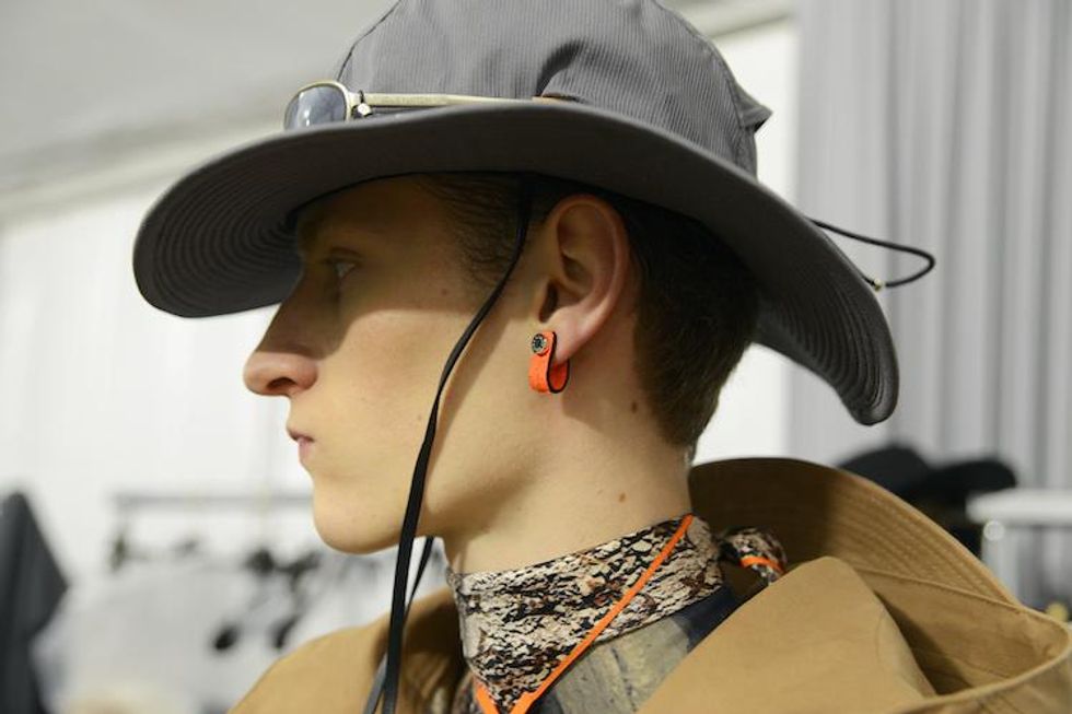 Louis Vuitton Present's Chic, Floral Menswear for Fall 18 Paris Show