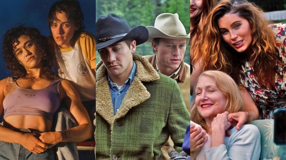 Love Lies Bleeding; Brokeback Mountain; Monica