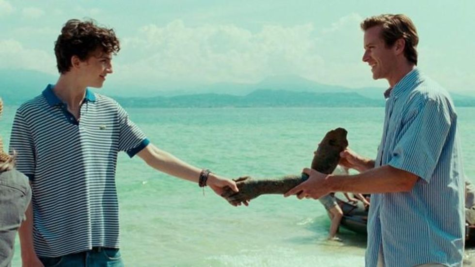 Lovers from 'Call Me By Your Name'