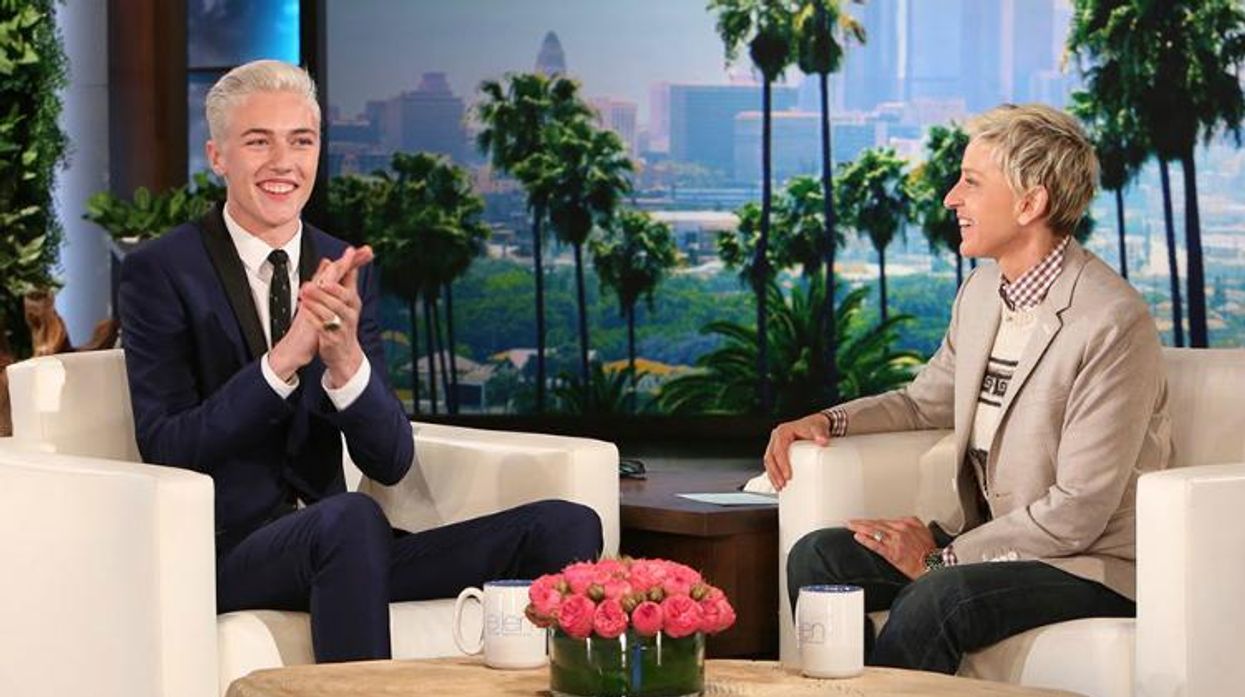 Lucky Blue Smith Ellen