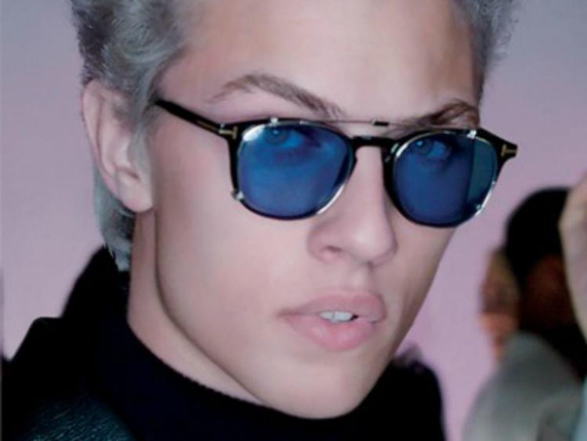 Lucky Blue Smith tom ford