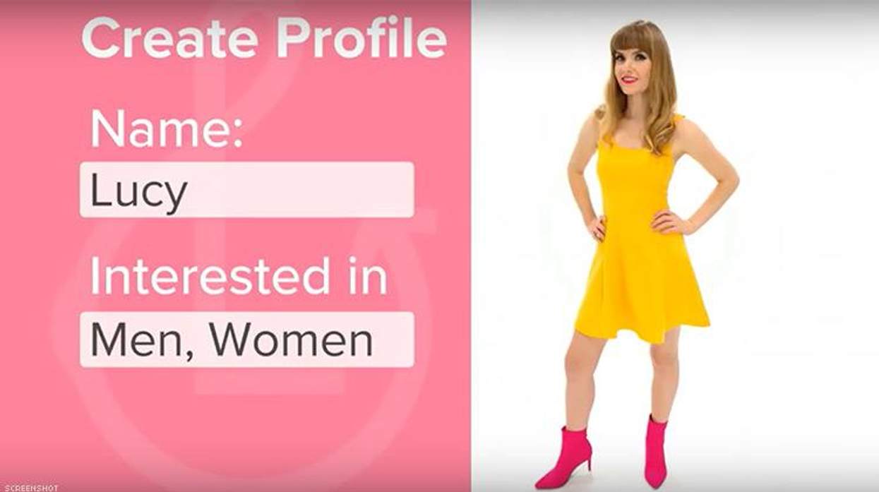 Lucy & La Mer Video Illustrates the Struggles of Dating while Bi