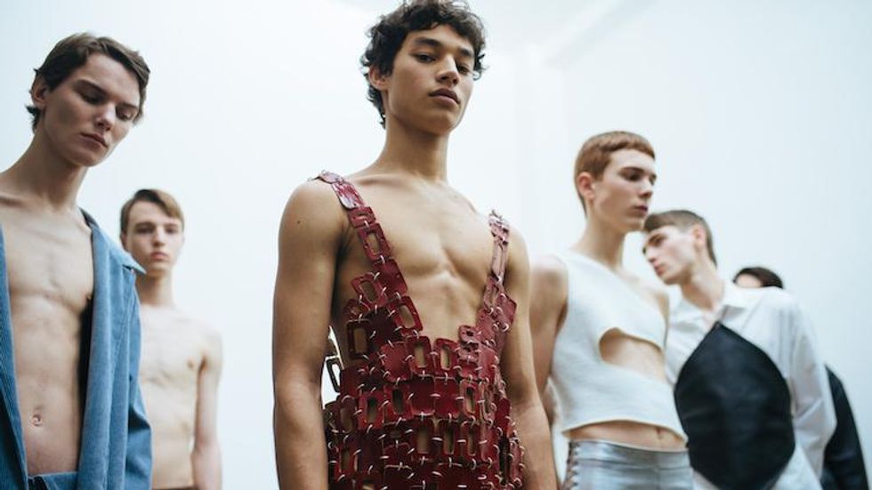 Ludovic de Saint Sernin's Fall 18 Show Was A Gloriously Gay, Sensual Spectacle