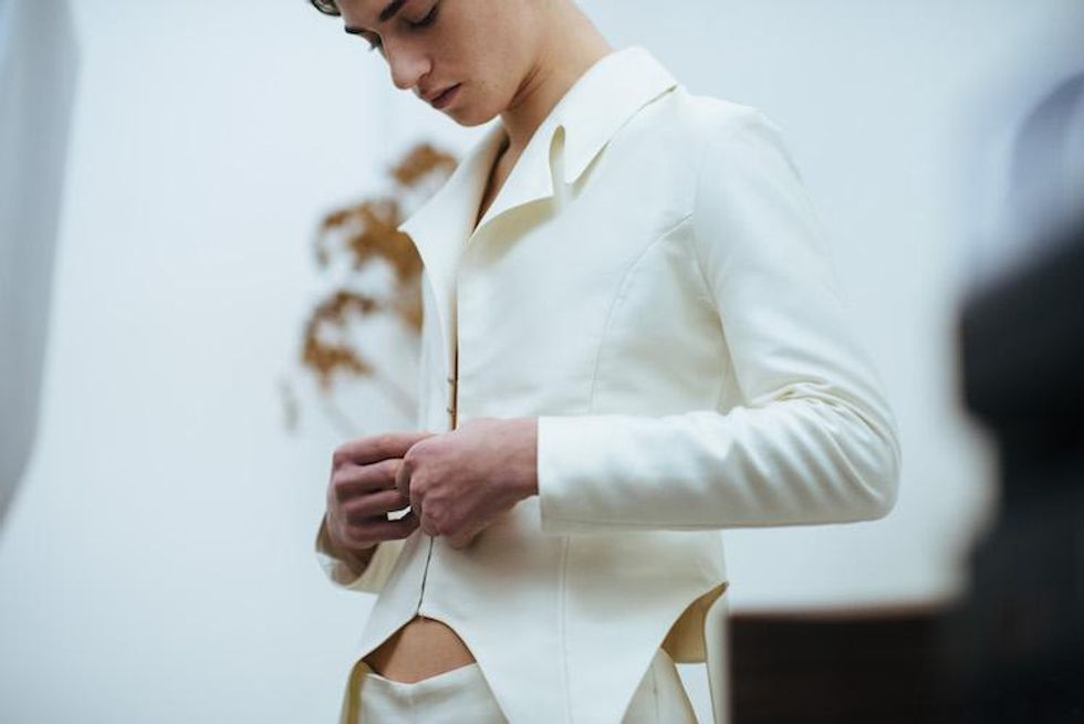 Ludovic de Saint Sernin's Fall 18 Show Was A Gloriously Gay, Sensual Spectacle