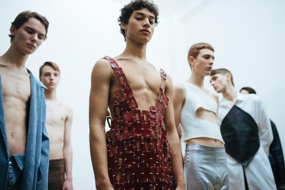 Ludovic de Saint Sernin's Fall 18 Show Was A Gloriously Gay, Sensual Spectacle