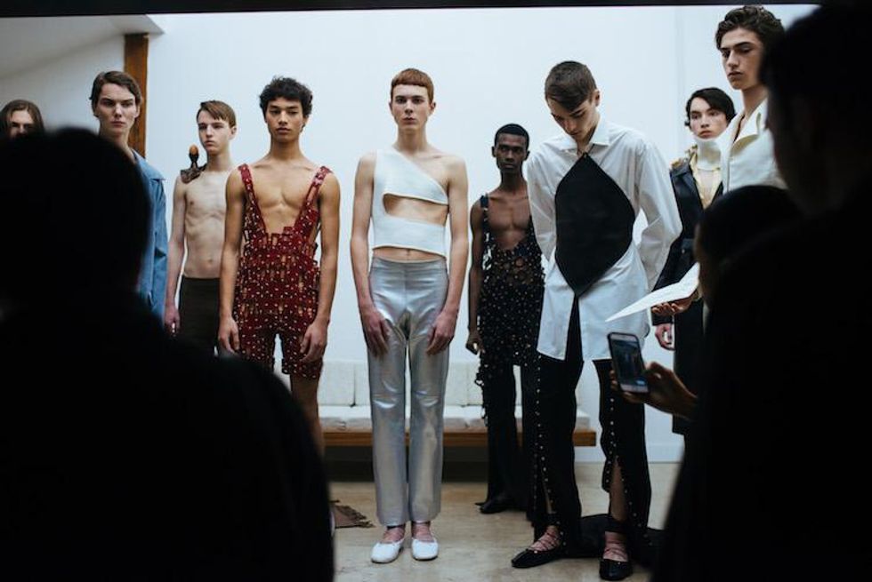 Ludovic de Saint Serning's Fall 18 Show Was A Gloriously Gay, Sensual Spectacle