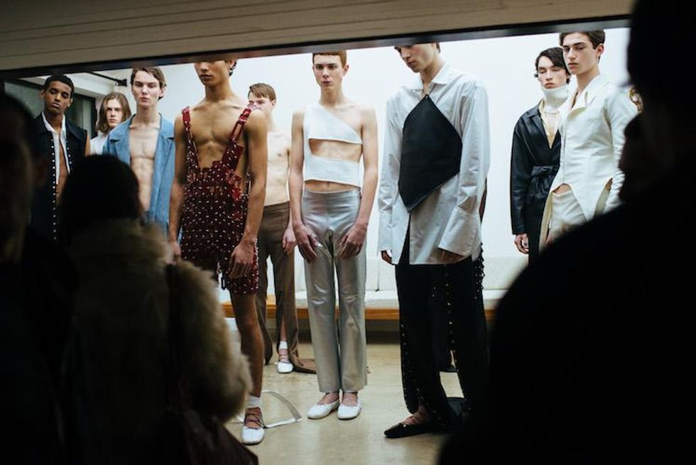 Ludovic de Saint Serning's Fall 18 Show Was A Gloriously Gay, Sensual Spectacle