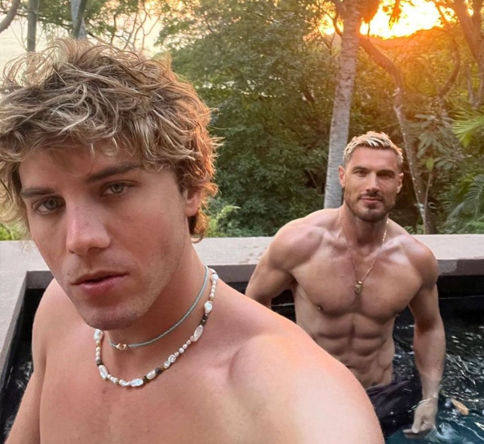 Lukas Gage and Chris Appleton