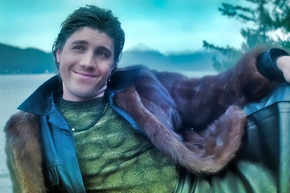 Lukas Gage as Cat King on Dead Boy Detectives