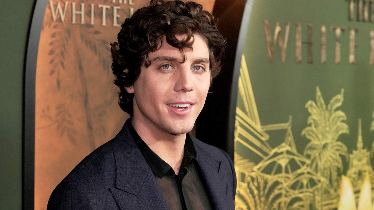 Lukas Gage world premiere of The White Lotus Season 3 2025 Los Angeles California