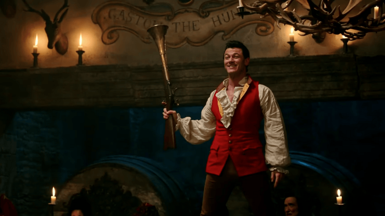 Luke Evans as Gaston in 2017's 'Beauty and the Beast'