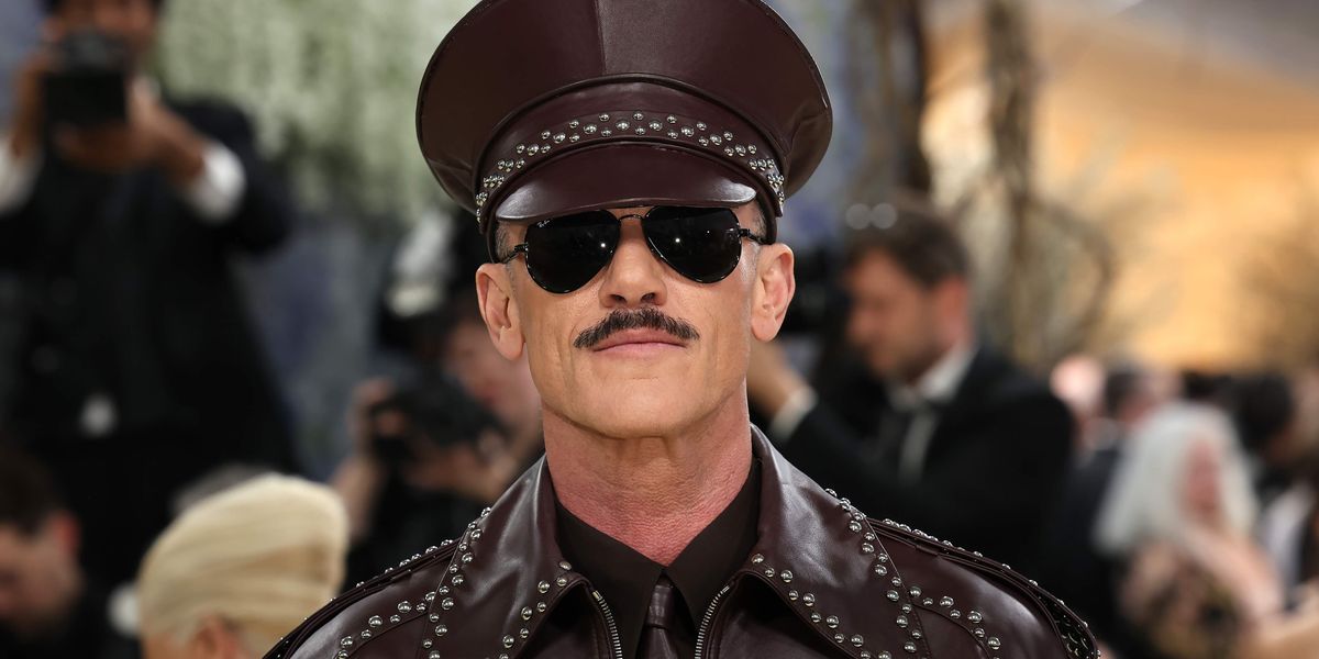 Luke Evans Channels Tom of Finland in Custom Leather at 2026 Met Gala