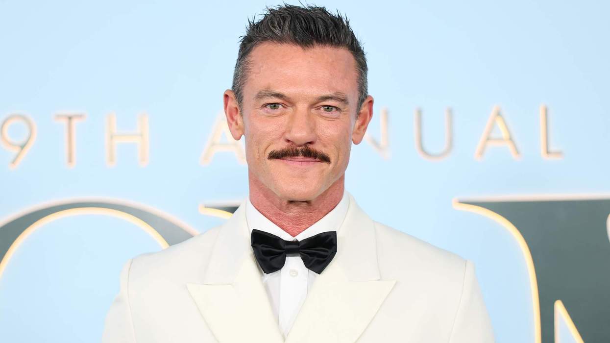 Luke Evans attends the 79th Annual Tony Awards at Radio City Music Hall.