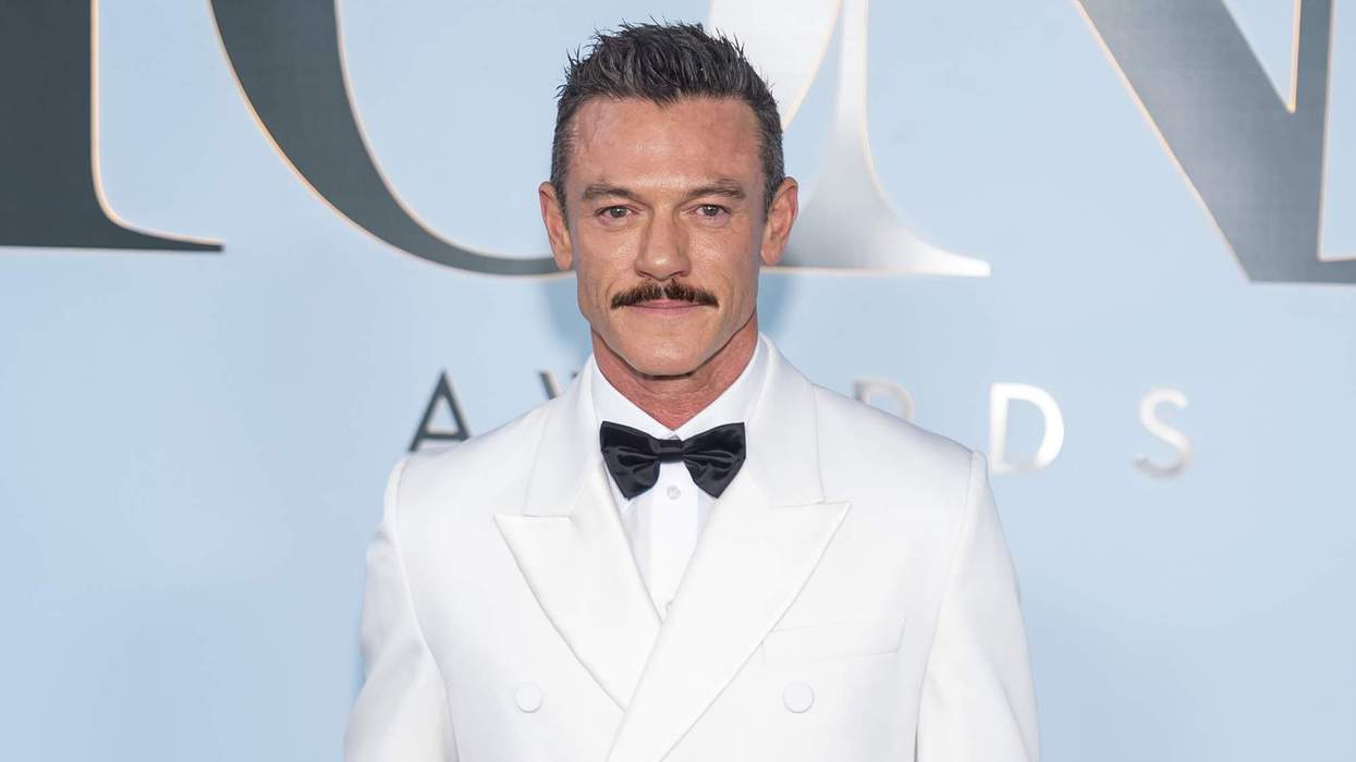 Luke Evans attends the 79th Annual Tony Awards.