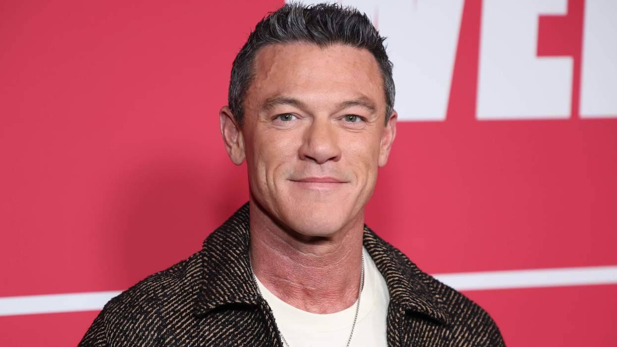 Luke Evans attends the Los Angeles premiere of Ketchup Entertainment's "Weekend In Taipei.
