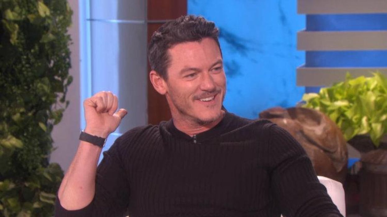 Luke Evans, Ellen DeGeneres, Ellen, The Ellen Show, Beauty and the Beast