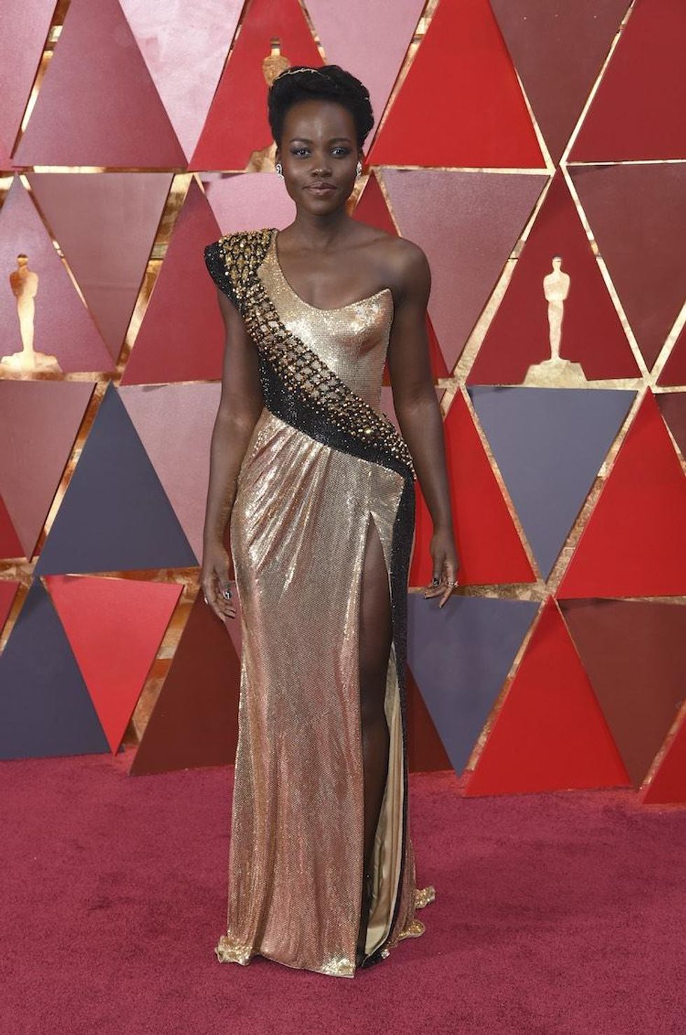 Lupita Nyong'o in Atelier Versace