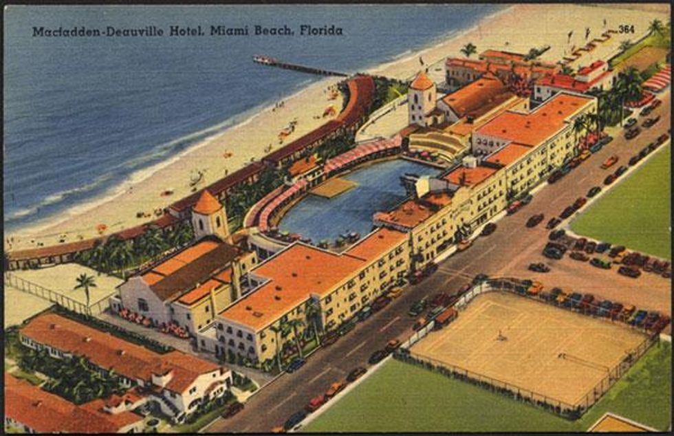"Macfadden-Deauville Hotel, Miami Beach, Florida," 1940.