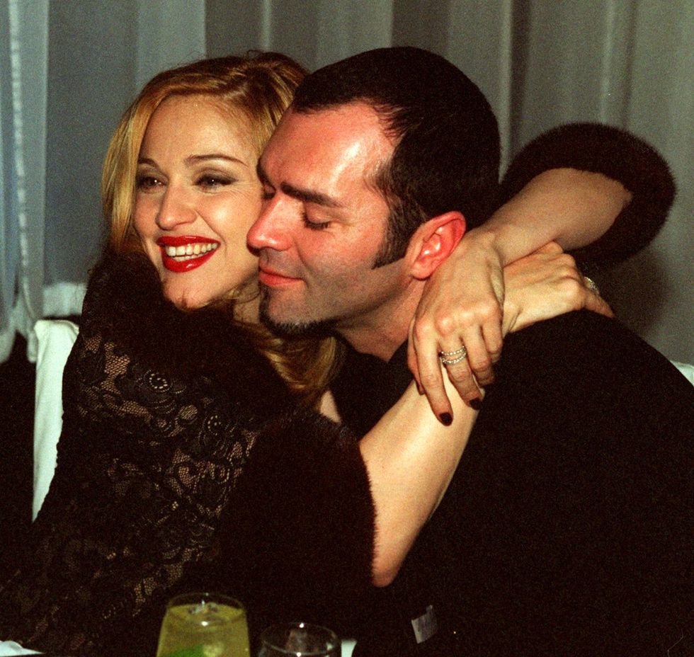 madonna and brother Christopher Ciccone 1997