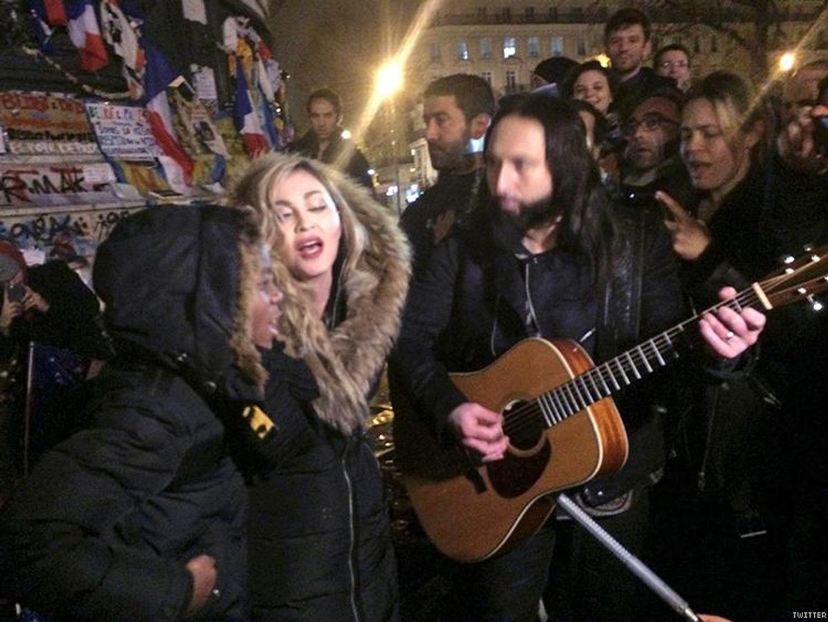Madonna Concert Paris Place de la Republique