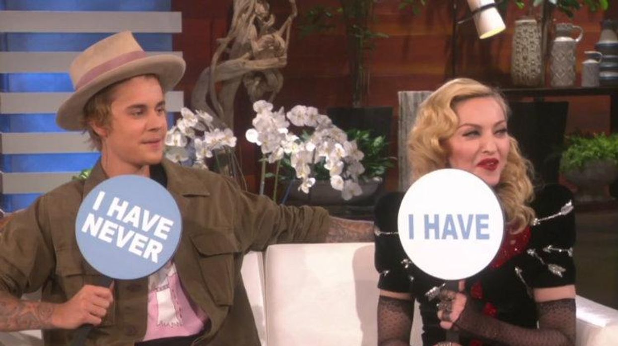 Madonna, Justin Bieber