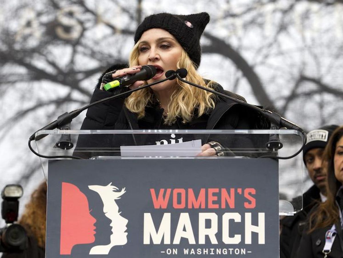Madonna Women's March on Washington