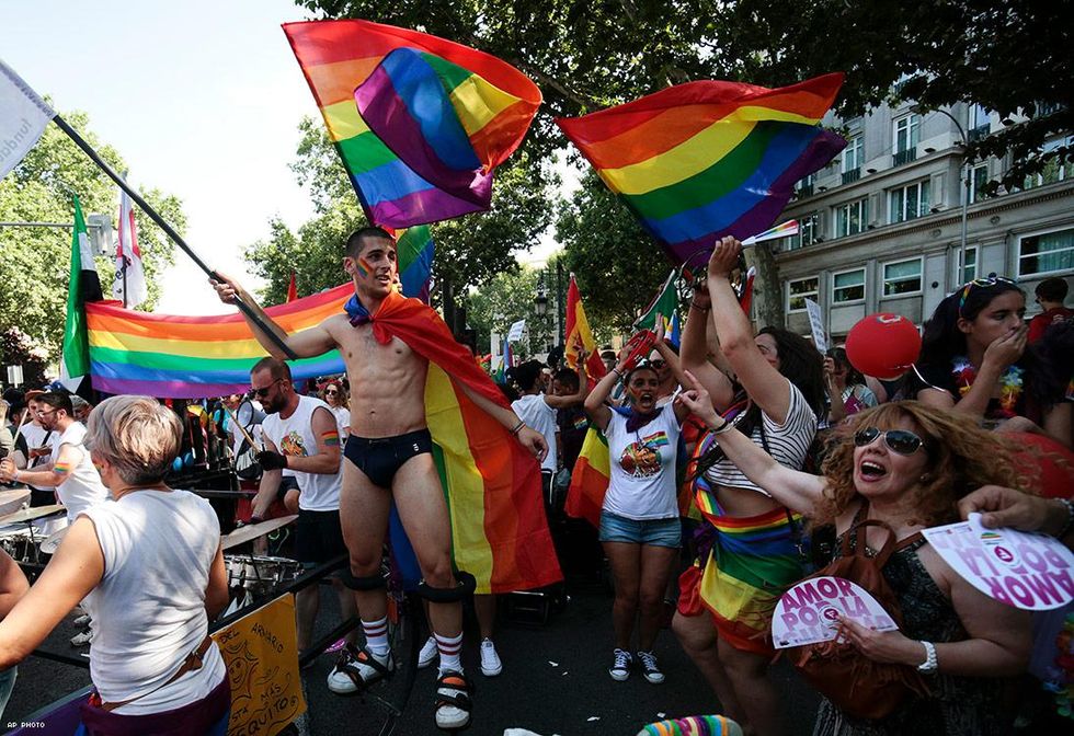 Madrid celebrated the 40th anniversary of the first Pride held there. Read more below.