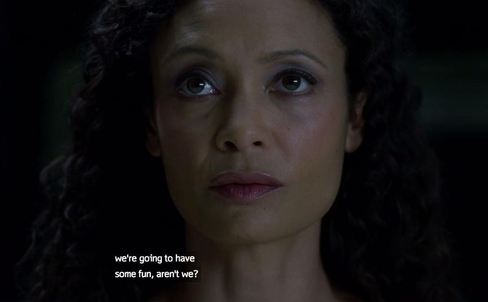 Maeve on 'Westworld'
