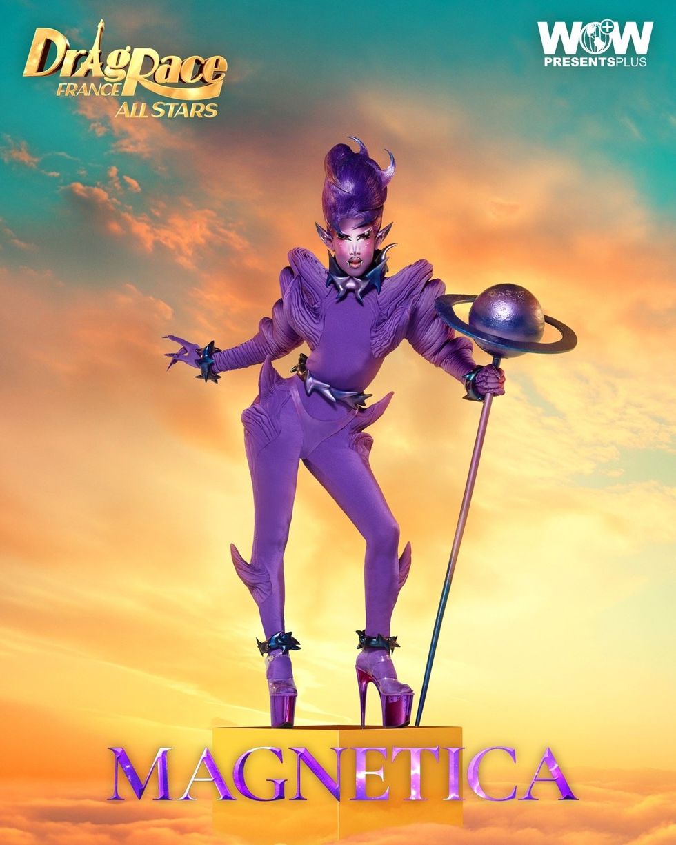 Magnetica on \u200bDrag Race France All Stars\u200b