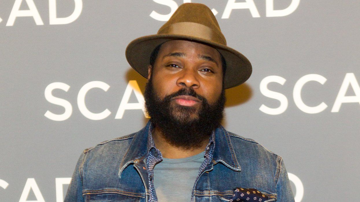 Malcolm-Jamal Warner at an event in Atlanta in 2019