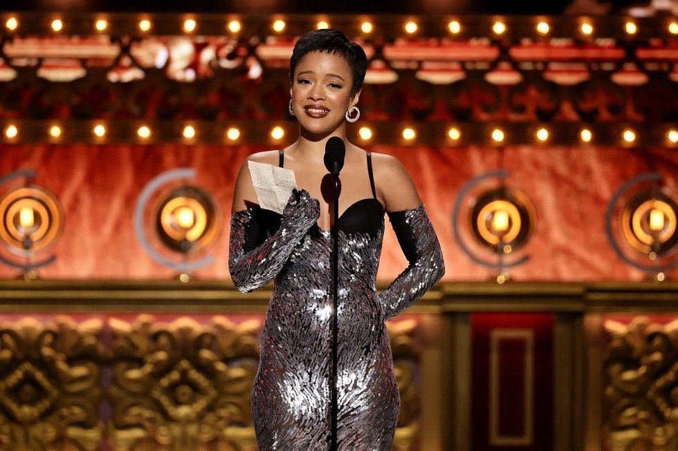 Maleah Joi Moon at the 77th Tony Awards
