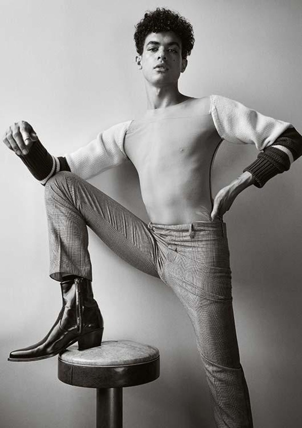 Malik Alain (All Clothing by Calvin Klein)