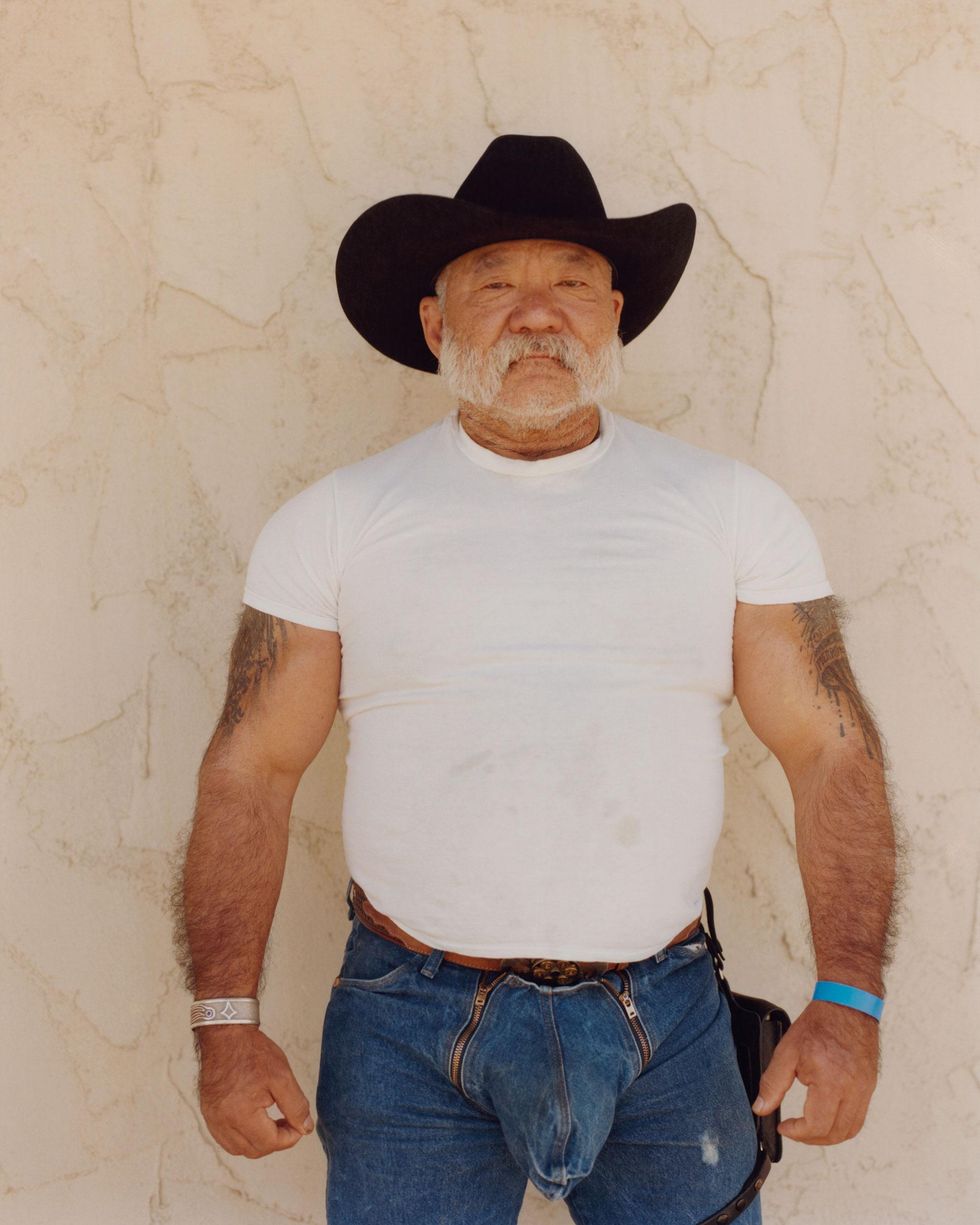 Man from Luke Gilford's National Anthem Book