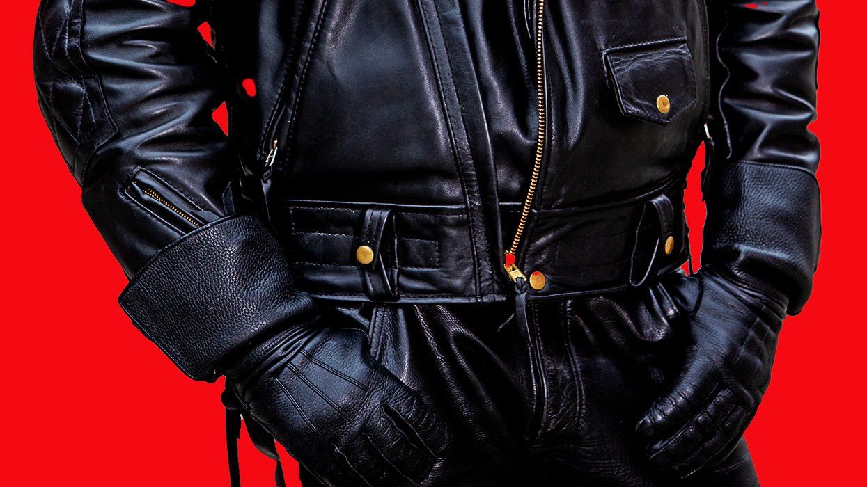 ​Man in leather