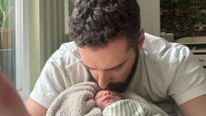 Donations pour in for gay dads with newborn after MAGA influencer clash. One faces felony charges
