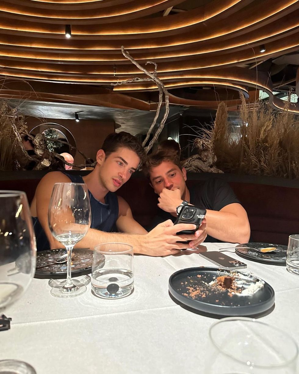 Manu Rios and Andre Lamoglia