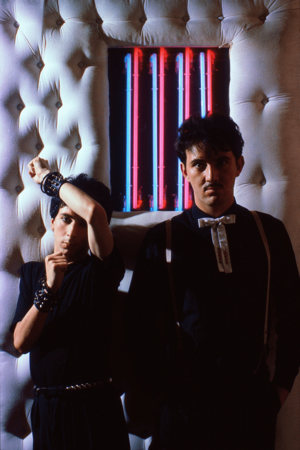 Marc Almond (left) and Dave Ball during Soft Cell\u2019s \u201980s heyday