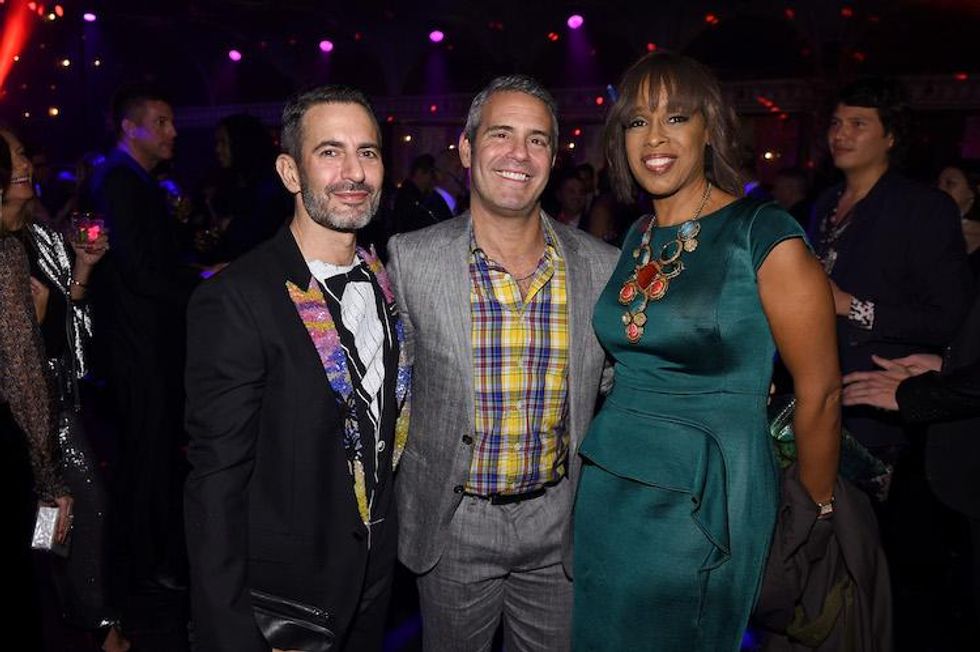 Marc Jacobs, Andy Cohen, and Gayle King