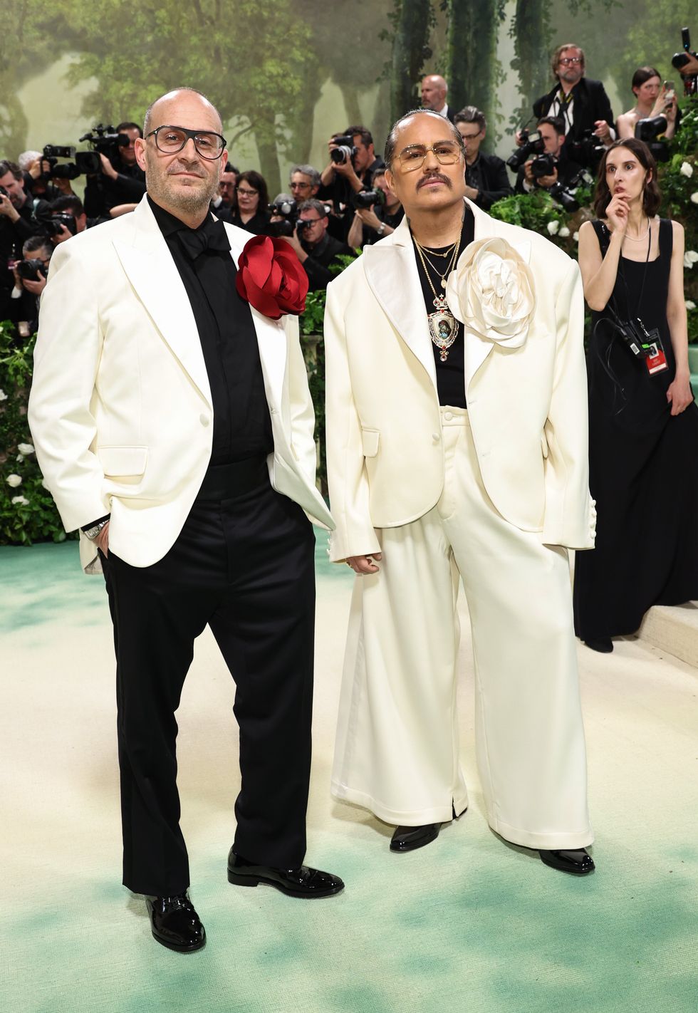 marc metrick and willy chavarria met gala 2024