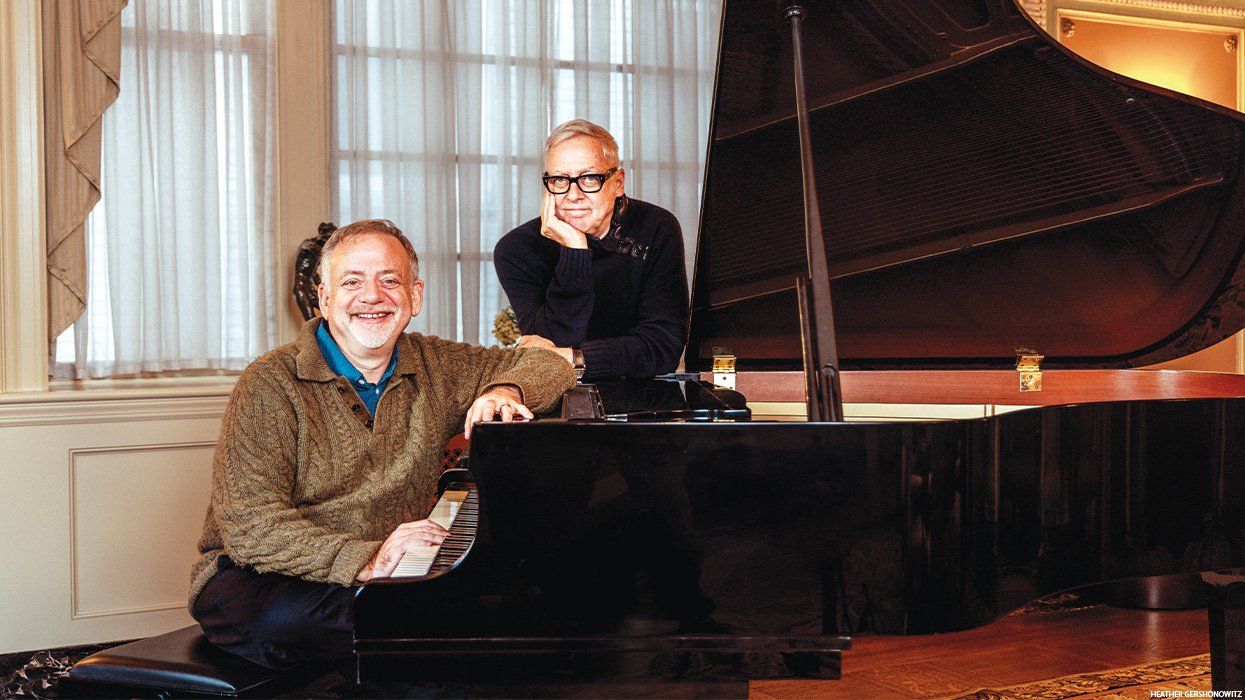 Marc Shaiman (left) and Scott Wittman