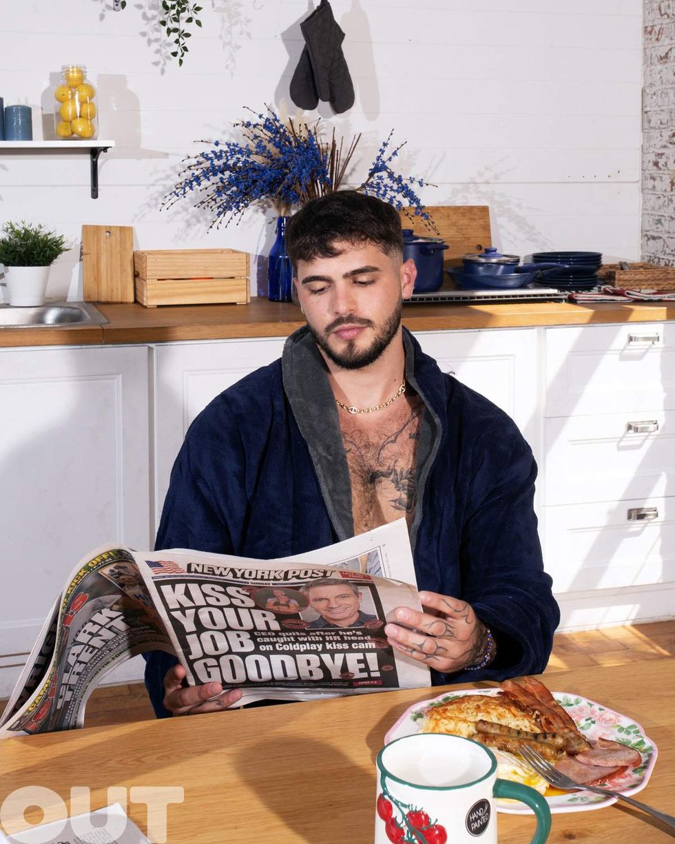 Marcos Pedraza in Lactose by Lepore photo shoot