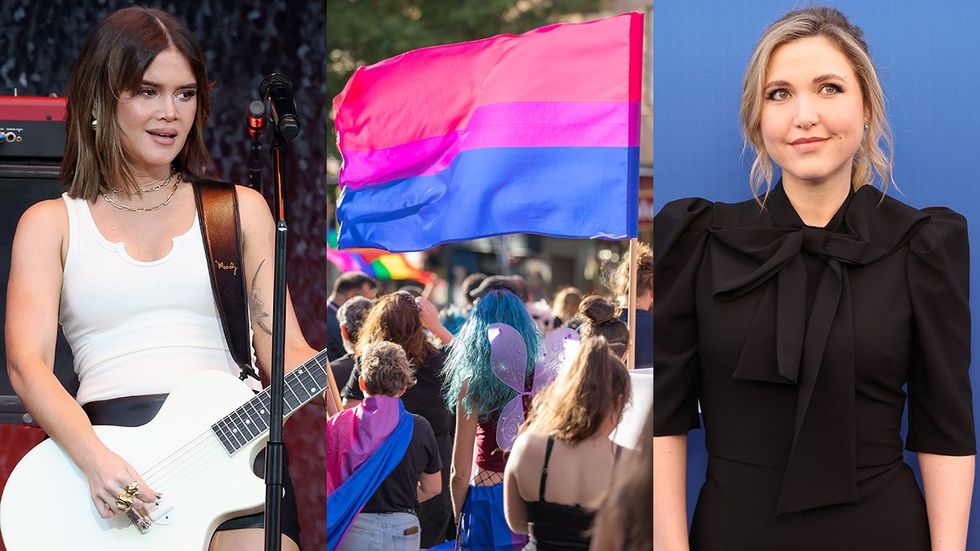 maren morris bisexual pride flag lgbtqia festival Taylor Tomlinson