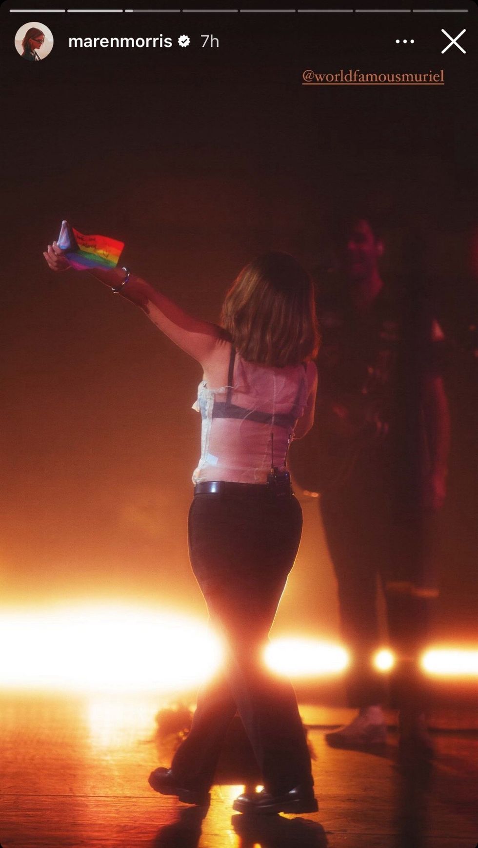 Maren Morris via Instagram story