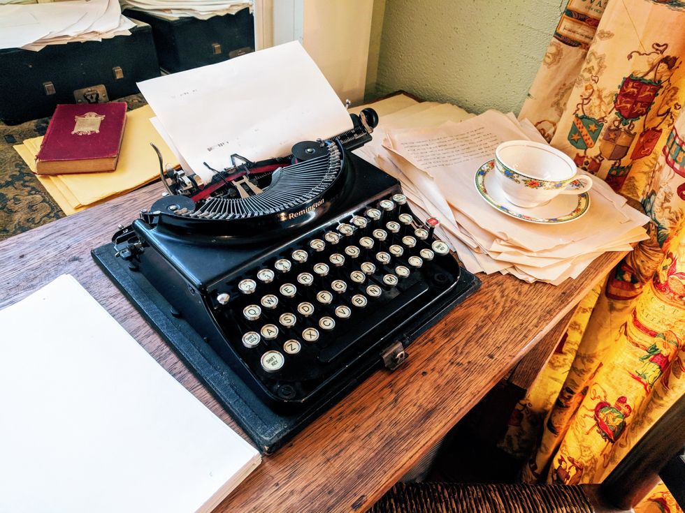 Margaret Mitchell\u2019s typewriter, used to draft the manuscript of Gone With the Wind