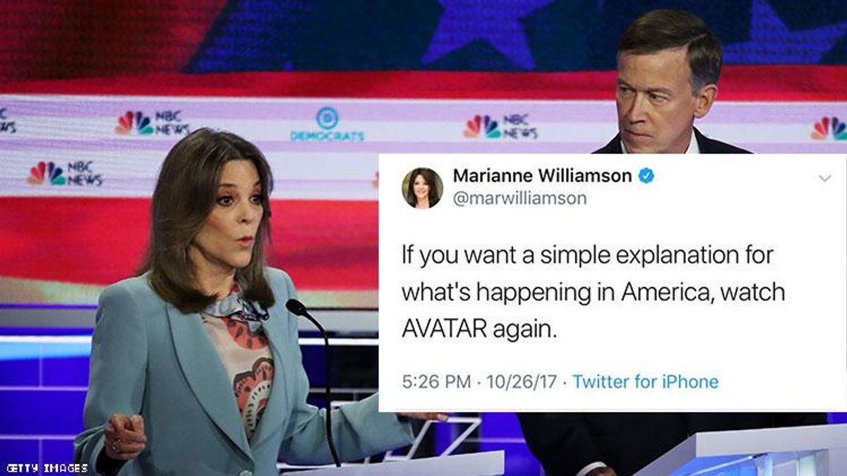 Marianne Williamson's old tweets are amazing.