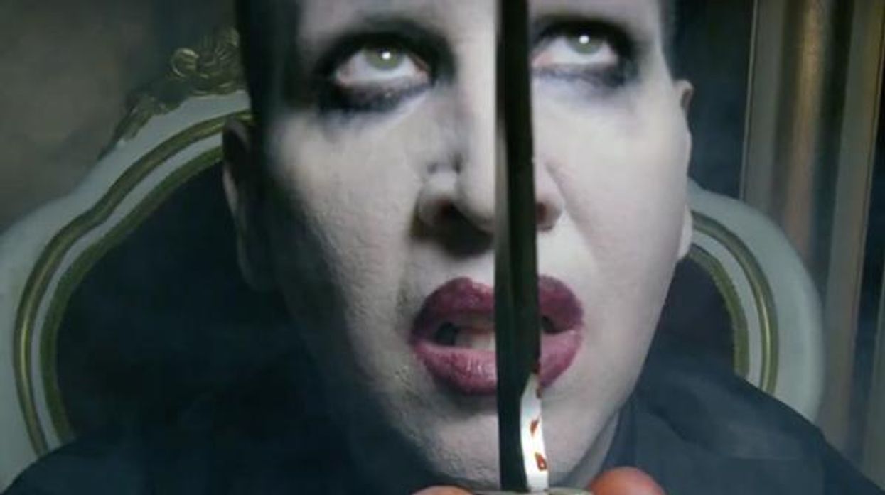 Marilyn Manson Injured Onstage in NYC