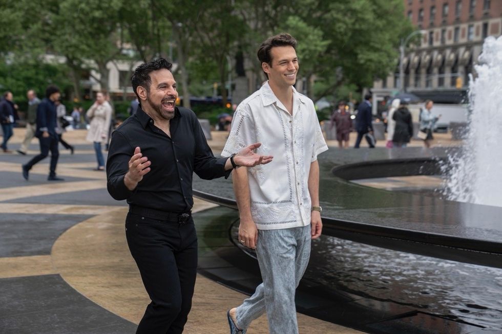 Mario Cantone and Sebastiano Pigazzi on \u200bAnd Just Like That\u2026