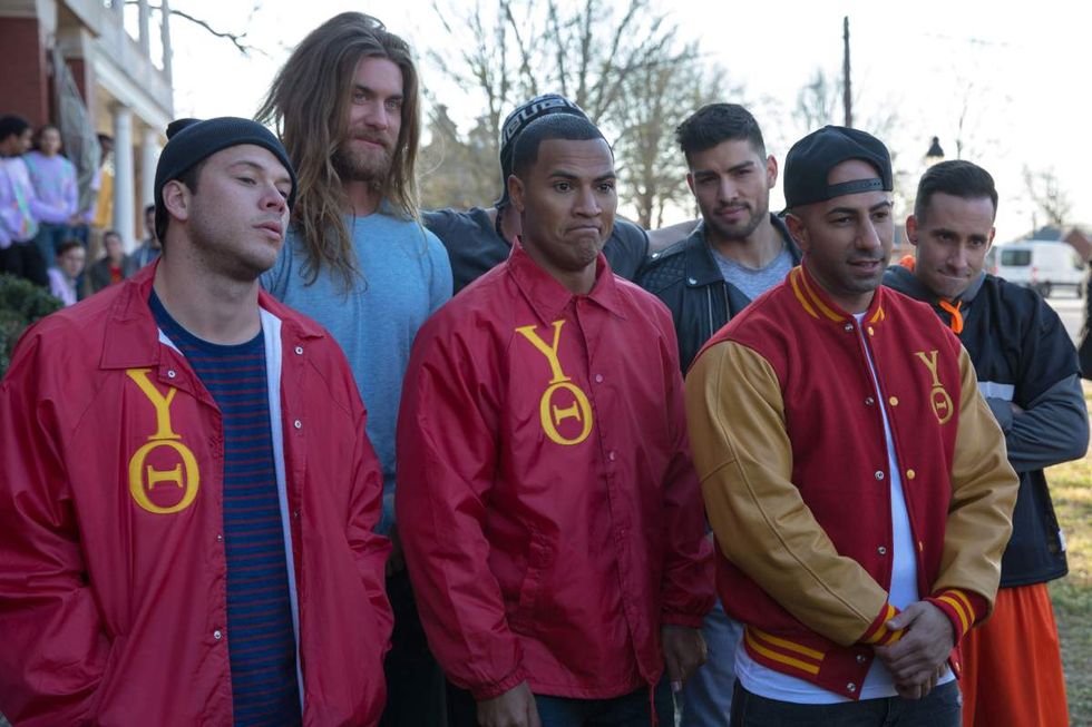 Mario Rodriguez and costars in Boo! A Madea Halloween