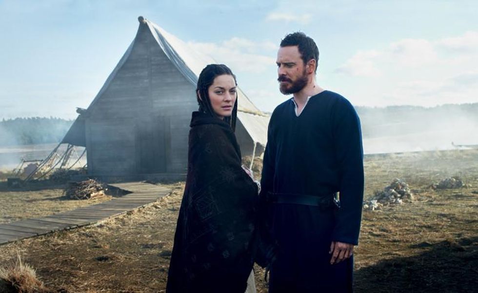 Marion Cotillard and Michael Fassbender in Macbeth